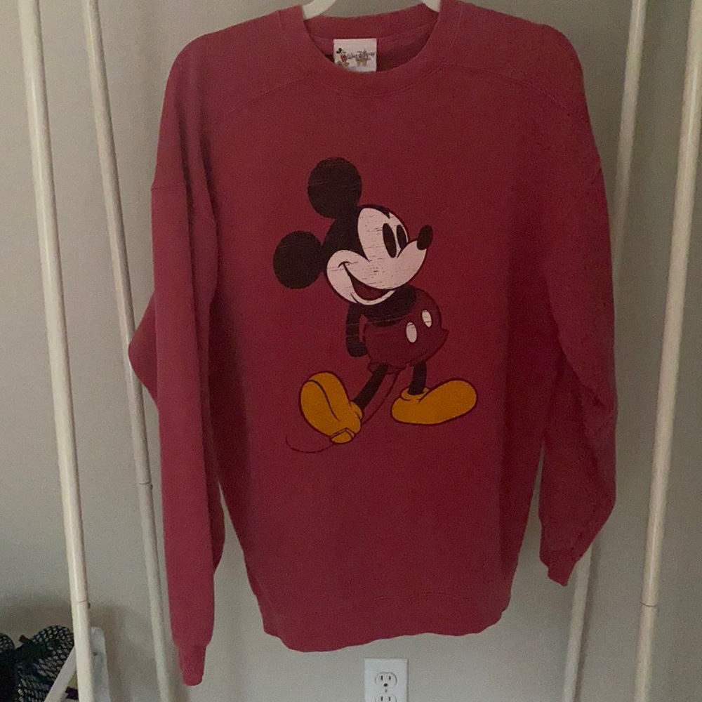 Vintage Oversized Mickey Sweatshirt